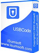 iSumsoft USBCode 